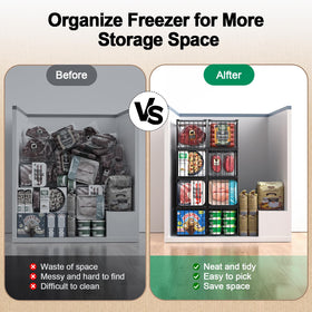 MSERCUOR straight-side design maximizes freezer space.