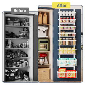 MSERCUOR laundry room use with cosmetics and snacks.