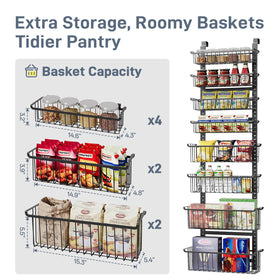 MSERCUOR black finish blends with decor while maximizing vertical storage.