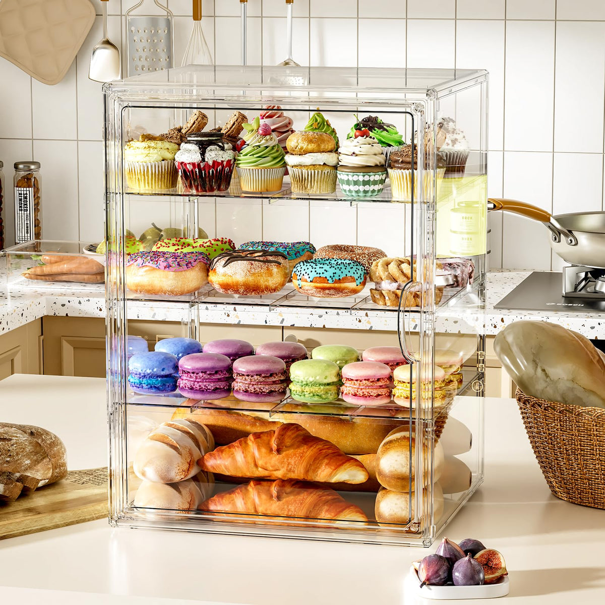 MSHOMELY large capacity cupcake stand display suitable for events