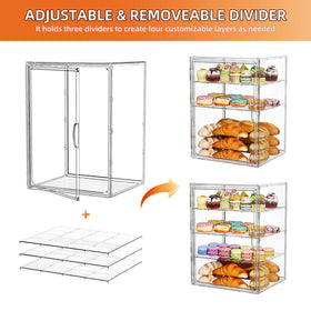 MSHOMELY removable tiers for cookies pastries or fruit display