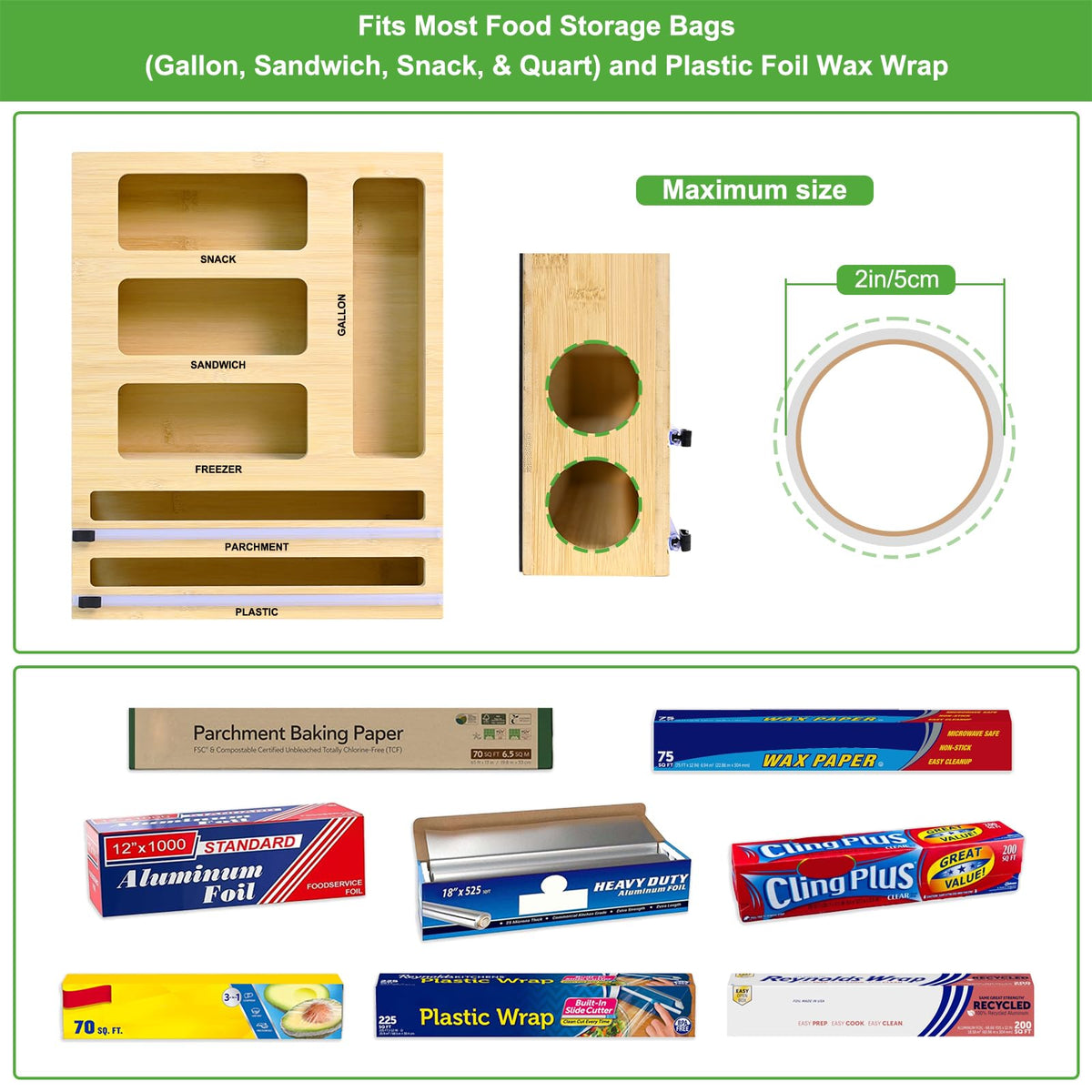 MSJGA versatile organizer fits drawers or countertops for clutter-free storage