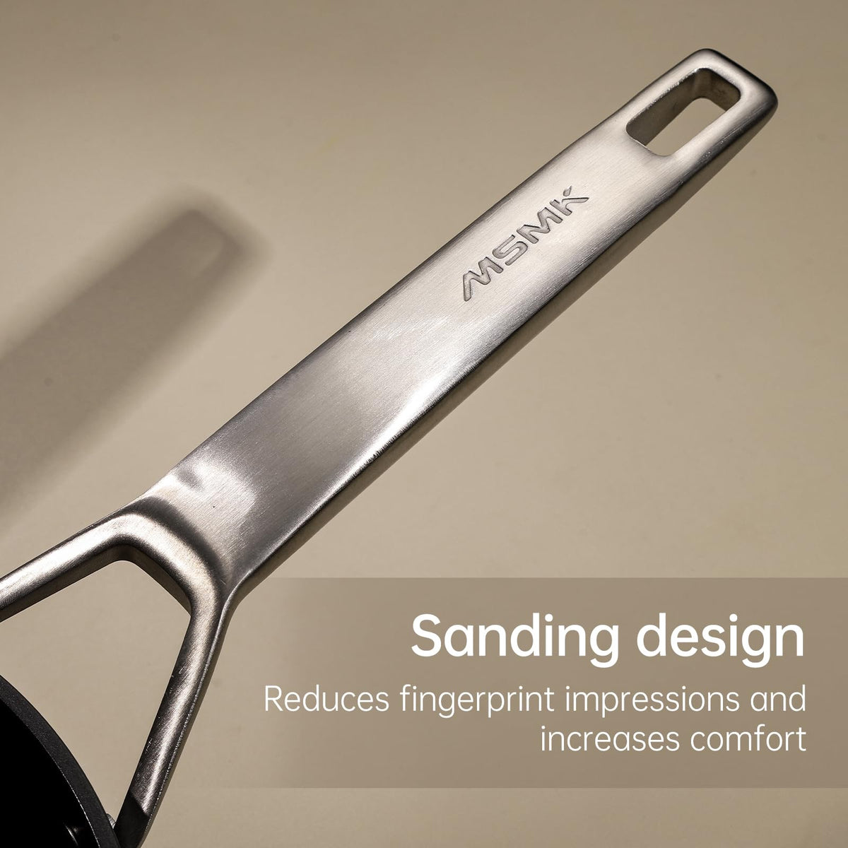 MsMk PFOA-free nonstick coating supports safe, easy cooking.