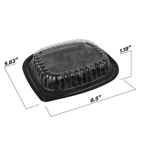 MT Products clear lid closed showing secure storage for easy transport.