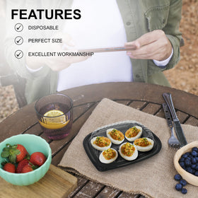 MT Products compact tray fits lunches and picnics for on-the-go meals.