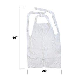 MT Products heavyweight polyethylene apron offers tear resistance for busy kitchens