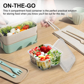 MT Products on-the-go meal container ideal for lunches and field trips.