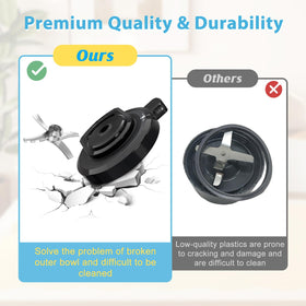 MTGSTOCL easy installation replacement lid and blade in seconds