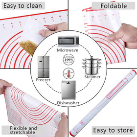 MTNZXZ baking set ideal for pizza, pies, and cookies.