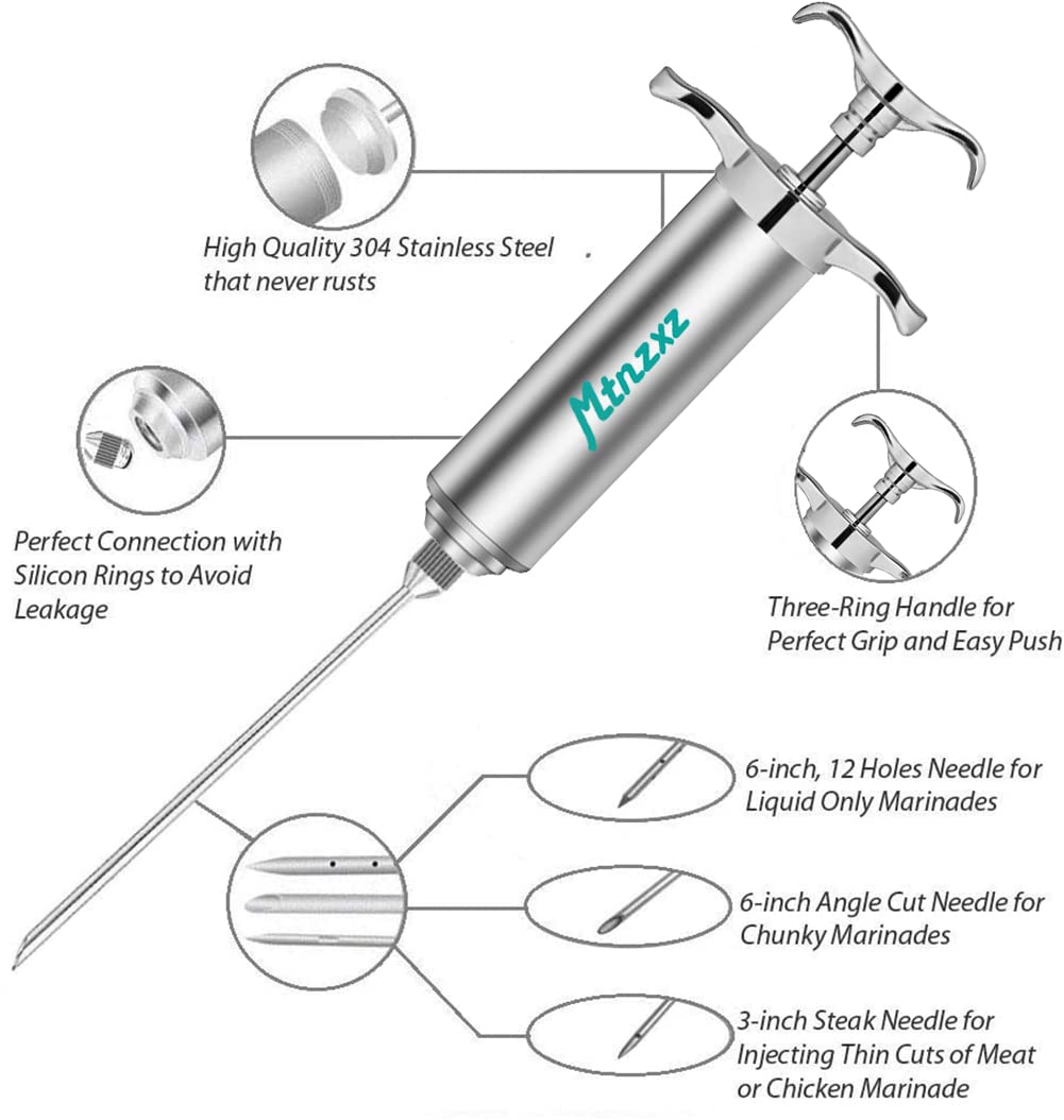 MTNZXZ stainless steel needles pierce thick cuts easily