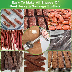 MTOGALT brushes and meat pusher aid thorough cleaning and consistent pressure.