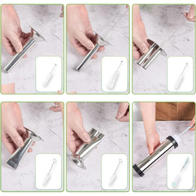 MTOGALT stainless steel surfaces, easy to clean without disassembly.
