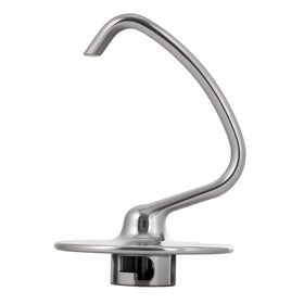 Mttobo stainless steel dough hook fitting K45DH for 4.5–5 qt KitchenAid mixers, ideal for kneading dough.