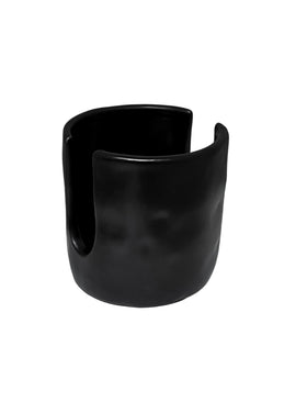 Mud Pie kitchen dish bistro sponge holder adds stylish storage within reach.