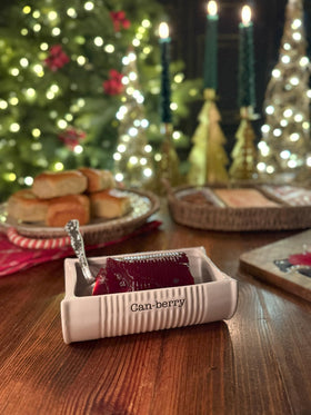 Set displayed on a clean surface suggesting ready-to-use entertaining
