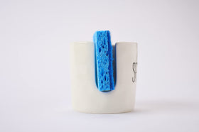 Mud Pie ceramic holder adds a clean, modern touch to any kitchen.