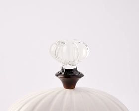 Mud Pie two-piece set demonstrates easy storage and serving convenience.