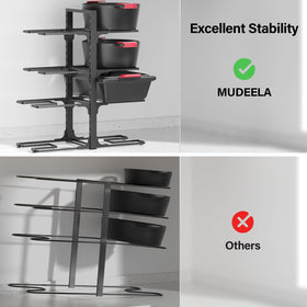 MUDEELA 2-minute installation provides quick kitchen organization