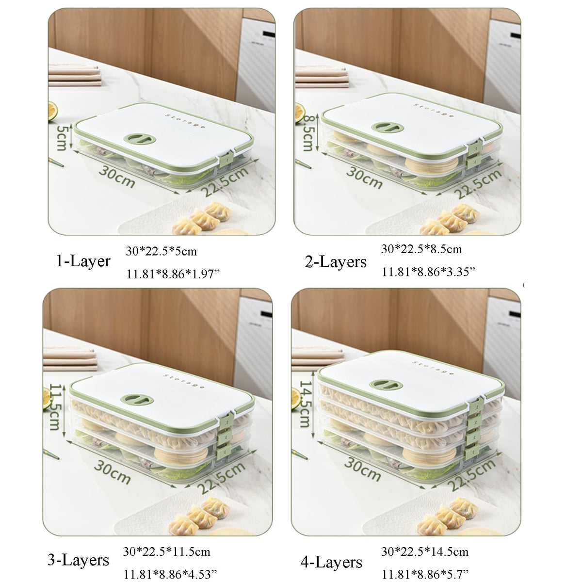 MueJah stackable trays with lid illustrate flexible transport and easy separation.