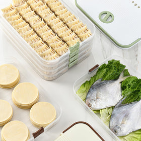 MueJah keeps sushi, donuts, and small tarts neatly contained and portable.