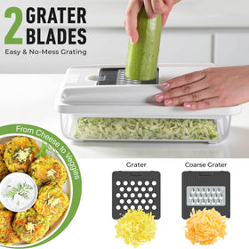 Mueller Home easy clean design simplifies dismantling and dishwasher cleanup