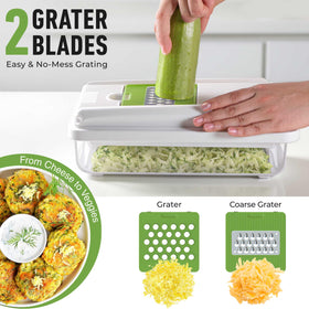 Mueller Home Dishwasher-safe cleanup for fast, convenient washing.