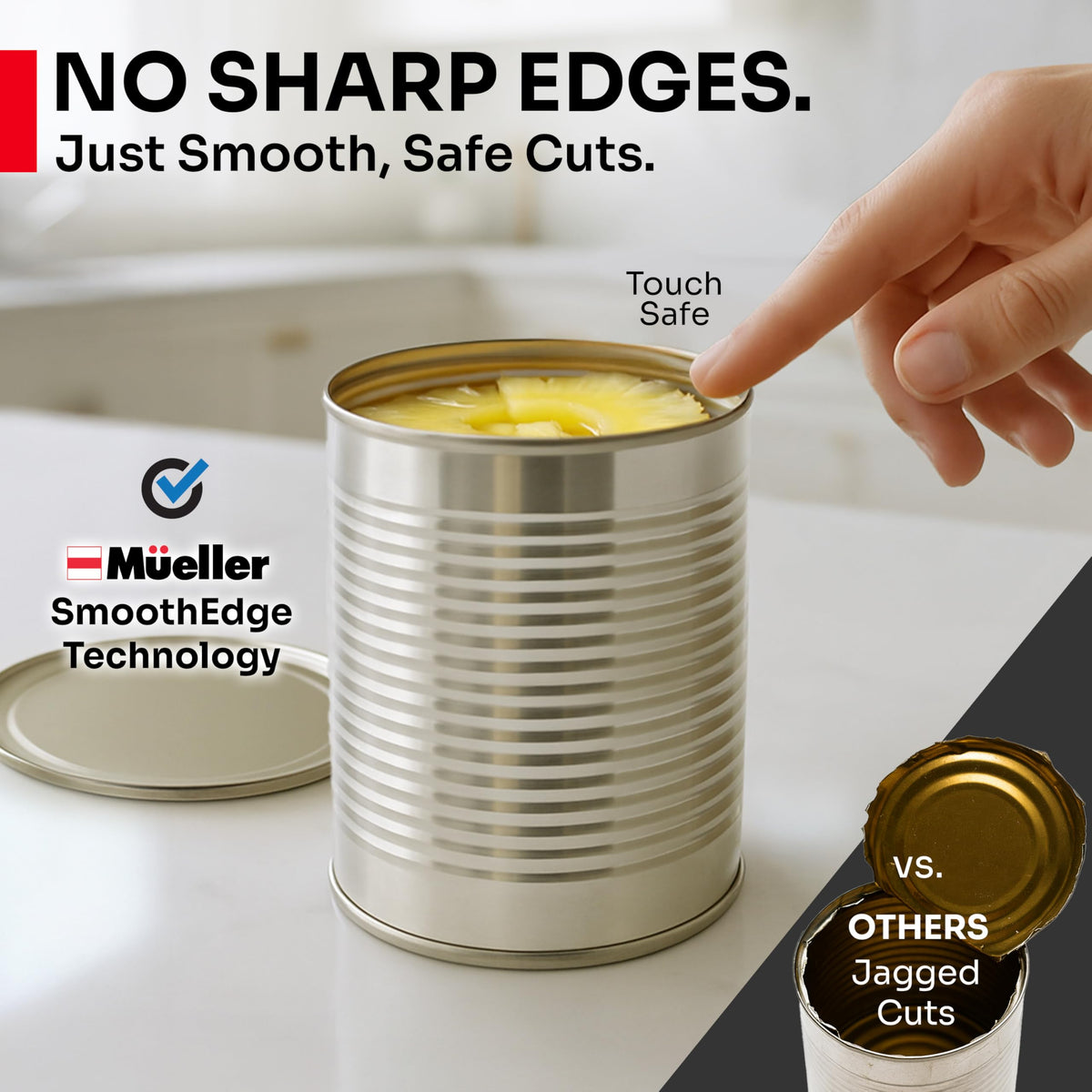 Mueller Home Magnet Lid Lifter lifts lids safely with minimal effort.