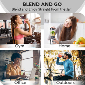 Mueller Home one-touch blending simplifies smoothies and dressings with a single press.