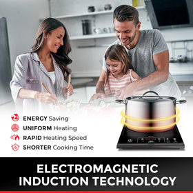 Mueller Home RapidTherm eight temperature settings for simmering to searing