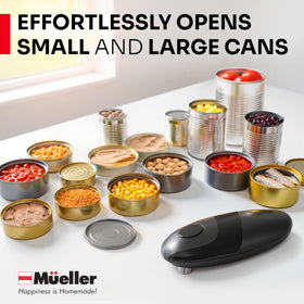 MUELLER HOME SmoothEdge cleaning: wipe clean after use.