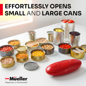 MUELLER HOME SmoothEdge Easy-Clean Housing aids quick maintenance.