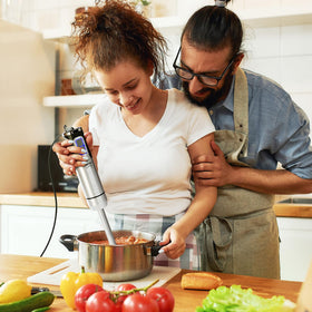 MuellerLiving Ultra-Stick compact design fits small kitchens