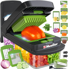 Mueller Pro-Series 10-in-1 chopper overview for quick meal prep