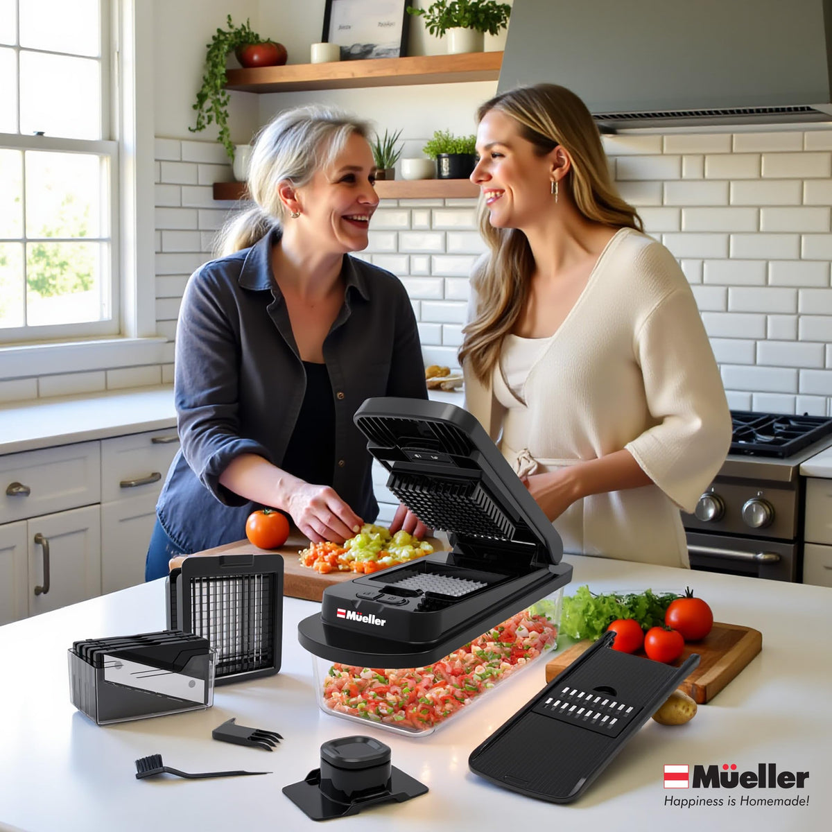 Mueller Pro-Series 10-in-1 gift-ready packaging for housewarmings and holidays