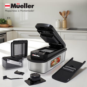 Mueller Pro-Series compact storage fits neatly in small kitchens.