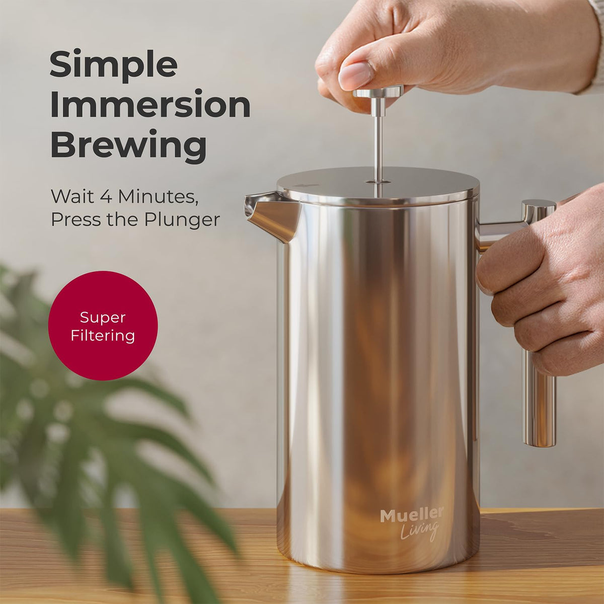 MuellerLiving 4-filter system close-up demonstrates thorough filtration.
