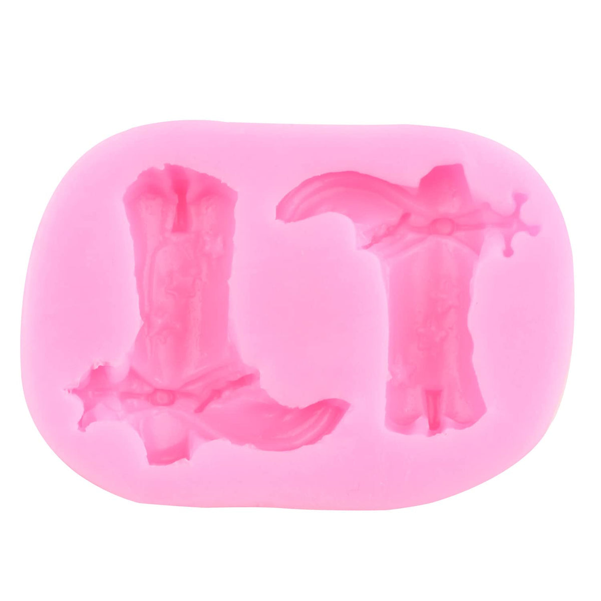 Mujiang cowboy boots mold adds playful toppers for cakes and cookies