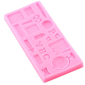 Mujiang gift-pack back-to-school mold makes a thoughtful present for bakers and crafters.