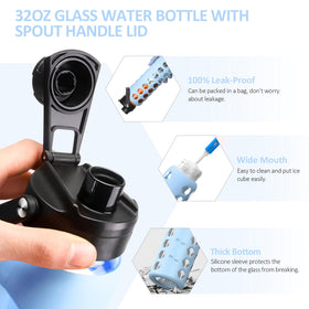 MUKOKO borosilicate glass resists temperature changes for hot and cold drinks.