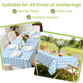 Mulbozy kitchen dining tablecloth rectangle enhances casual meals with style