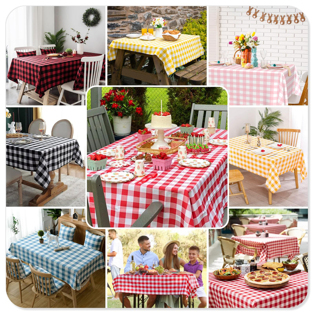 Mulbozy four-piece set is ideal for cohesive themed decorating.