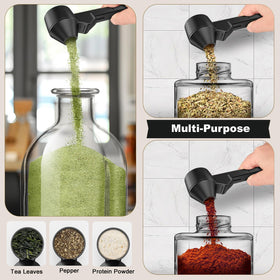 Person holding Multiuse Bottle for portable everyday use.