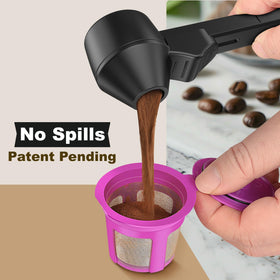 Multiuse Bottle features leak-proof lid for secure travel.