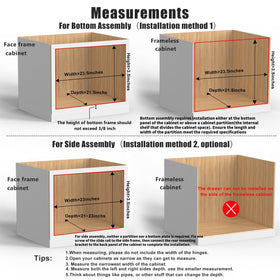 Mulush full-extension slides offer smooth, sturdy support up to 60 lbs.