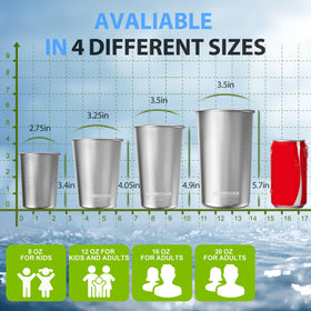 MUMIGUAN camping-friendly kid cups withstand outdoor use.