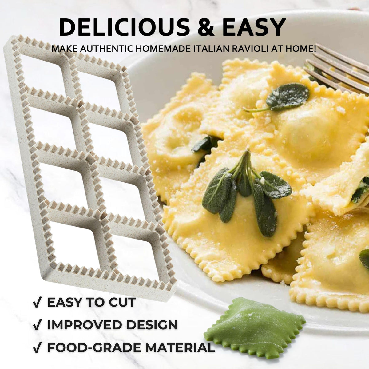 MUMSUNG Empanada Maker Press Kit for perfect dumplings in seconds.
