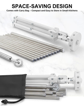 MUMSUNG stable triangular base supports steady drying of batches.