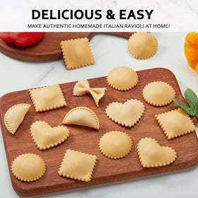 MUMSUNG ravioli wheel for fast, precise cuts.