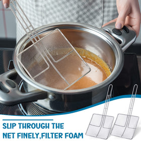 Mumufy dual-pack skimmer set for kitchen versatility