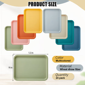 Mumufy trays with a non-slip back keep meals stable during service.
